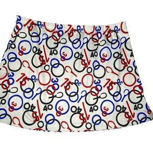 Tail Tennis Skirt Size XL white